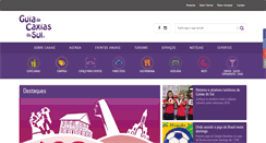 Desktop Screenshot of guiadecaxiasdosul.com